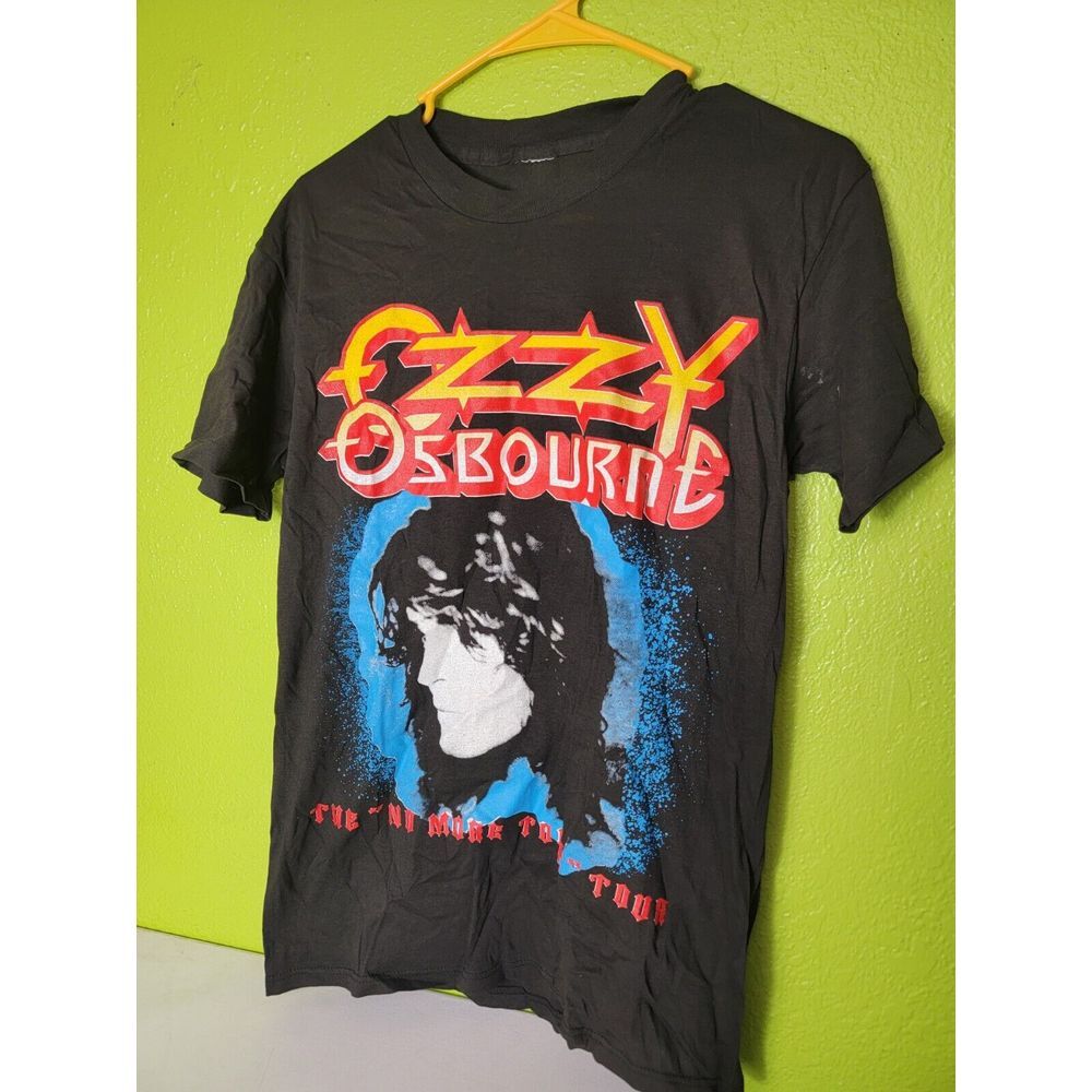 Vintage Ozzy Osbourne No More Tours 1992 Single Stitch Tour Rare Slaughter Ugly